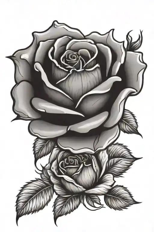 Rose Tattoo Design