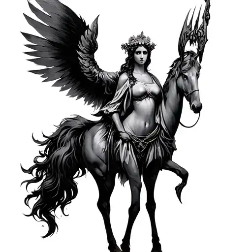 Artemis Painted In The 1500S