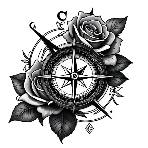 Compass And Roses
