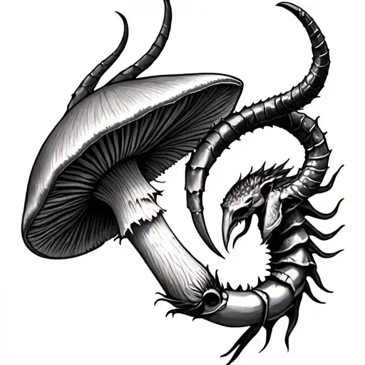 Mushroom And Capricorn And Scorpio