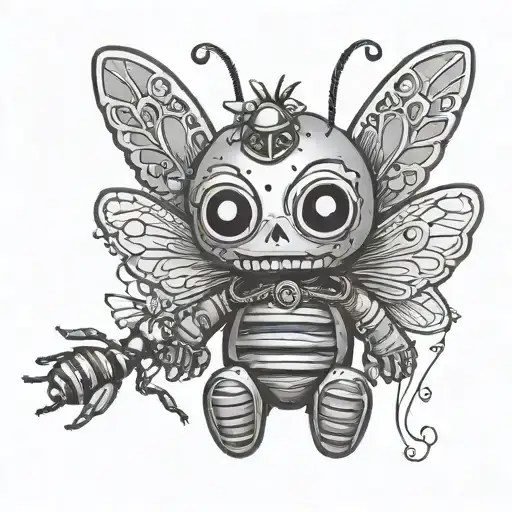 Voodoo Doll With Bees