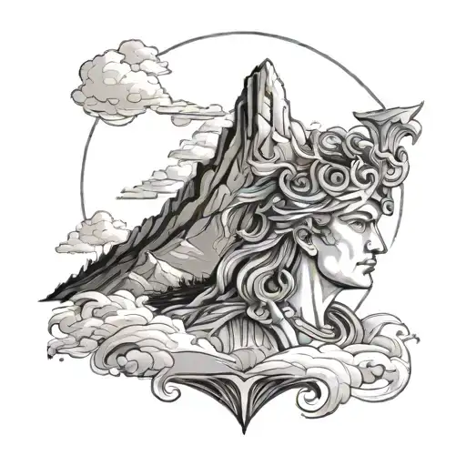 Justicia With Mountains Law