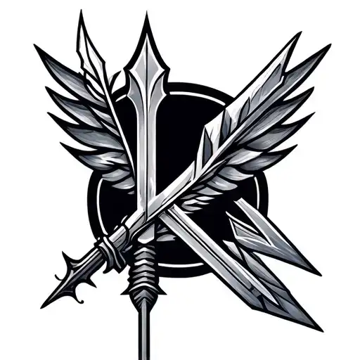 Arrow With Arme Sleeve