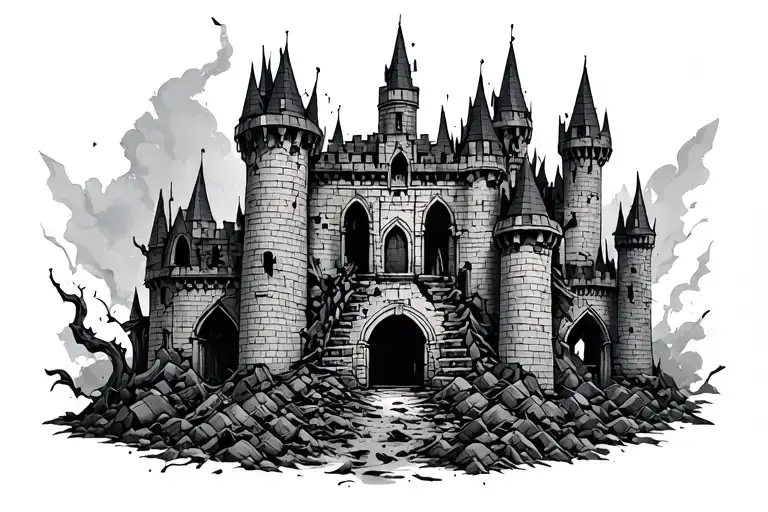 Destroyed Castle