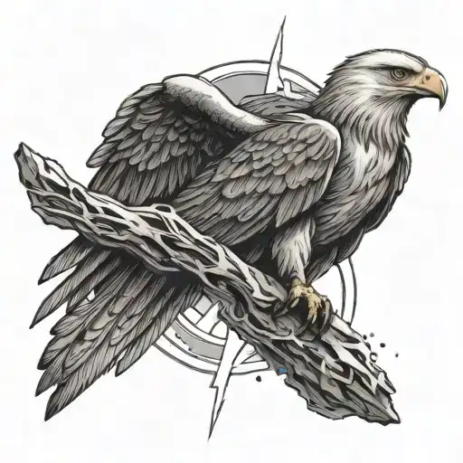 Lightning And Eagle