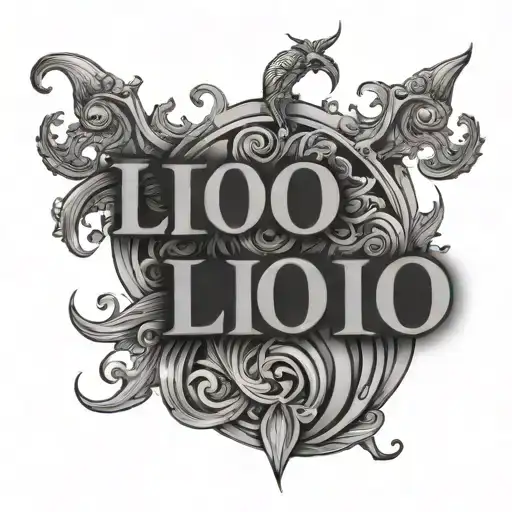 Tattoo Name Lio