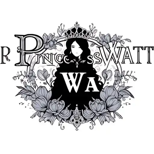 Princess Wyatt A Name Design