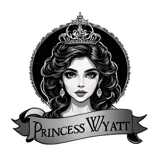 Princess Wyatt A Name Design