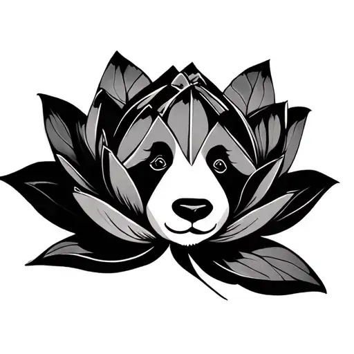 Panda Geo Lotus With Mandela