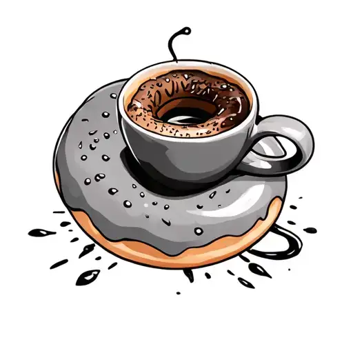 Donut And Coffee