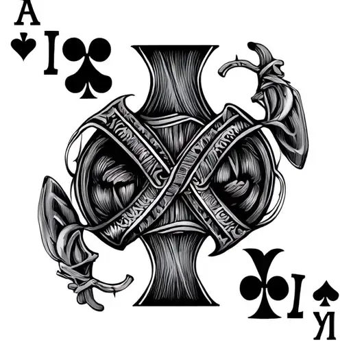 17 Of Spades Card