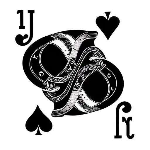 17 Of Spades Playing Card