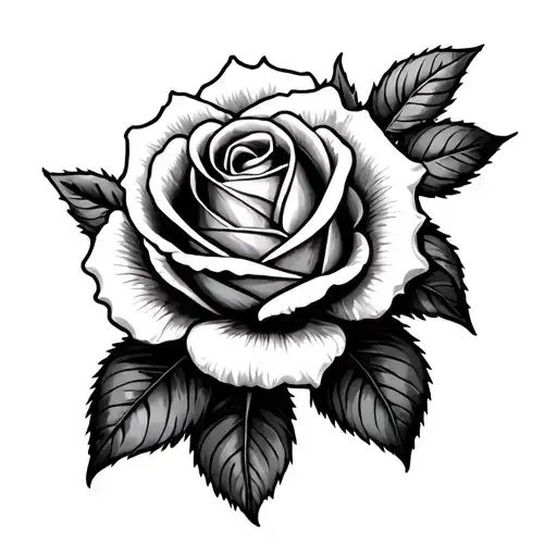 A Large Stick With A Rose Of Sharon On The Top Left