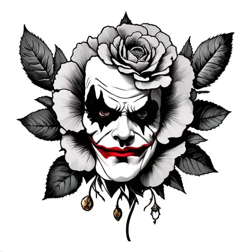 Joker Flower Guns N Roses