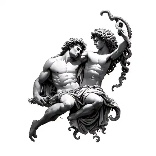 Perseus Holding Medusa