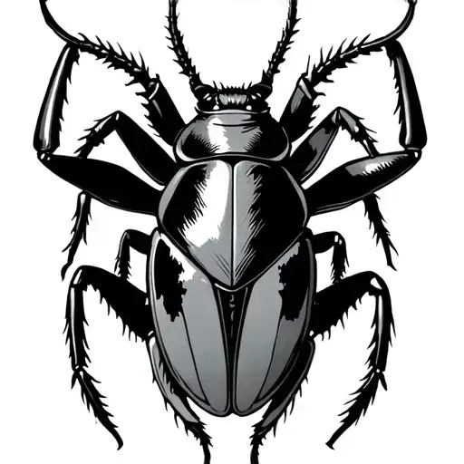 Cathedral Window And A Hercules Beetle Roaring Twenties