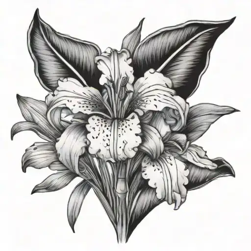 Grace & Iris Flower