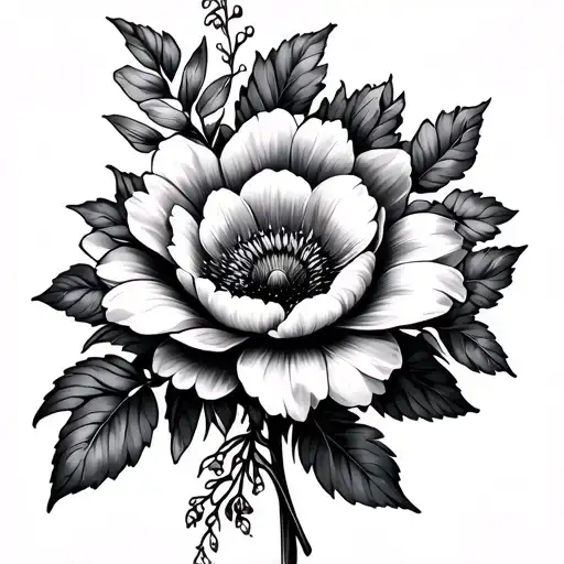 Birth Flower Bouquet