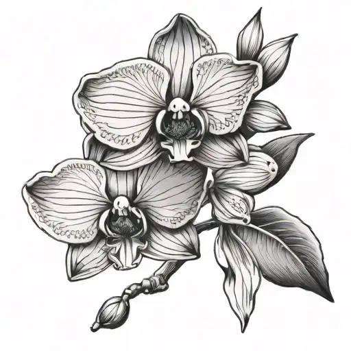 Orchid Japanese Traditional