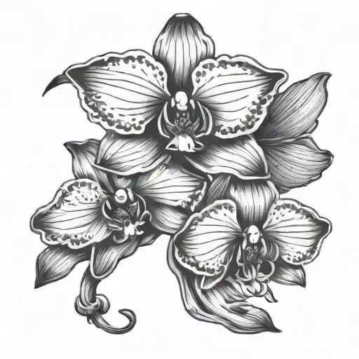 Orchid Japanese Traditional Style