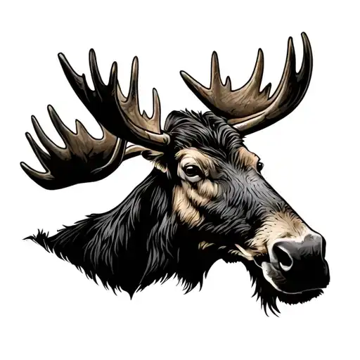 Small Thin Moose