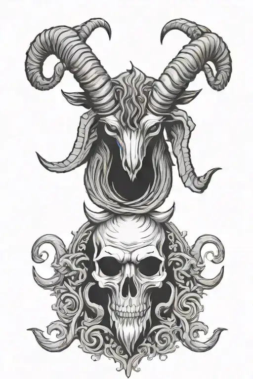 Satanic Goat Horns