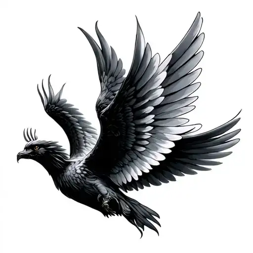 Wings Flying