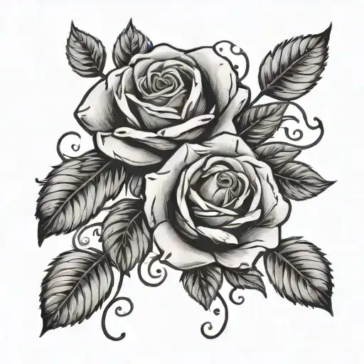 Roses Intertwined