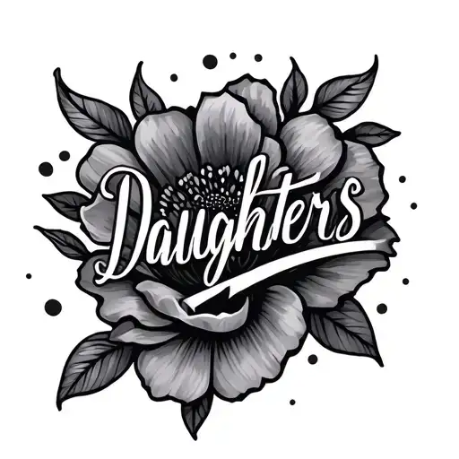 Daughters Name Written
