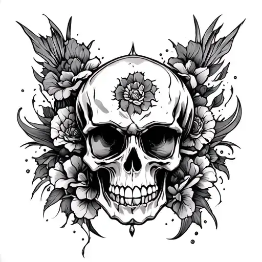 Abstract Grateful Dead Stealie