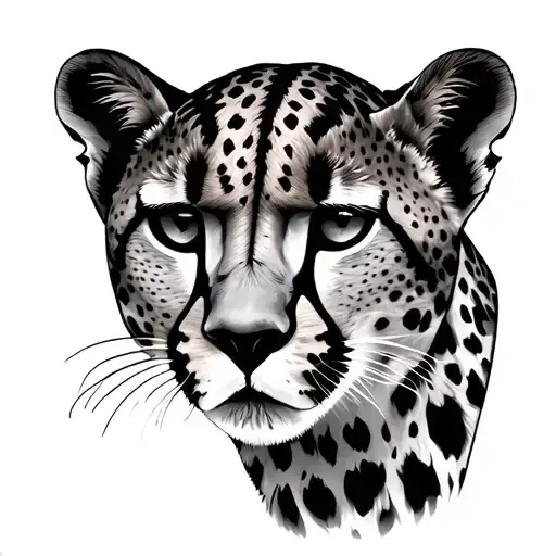 Cheetah Face