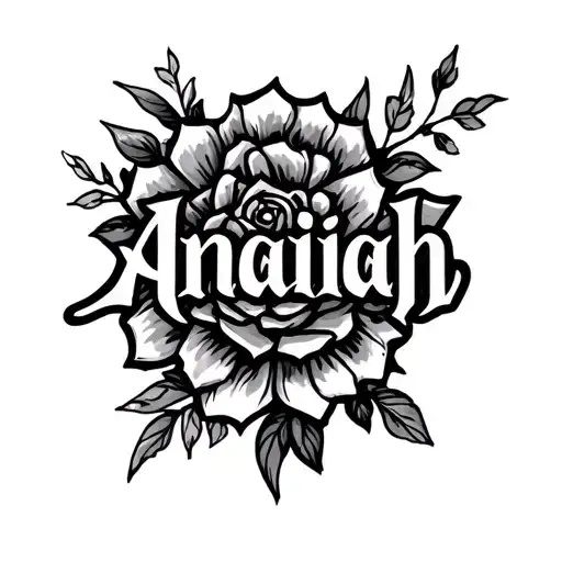 Anaiah Name Arm