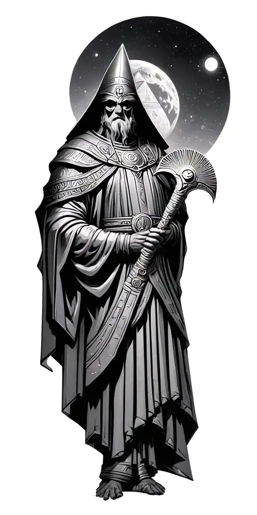 Ancient Lord Warlock Space Travel Pyramids