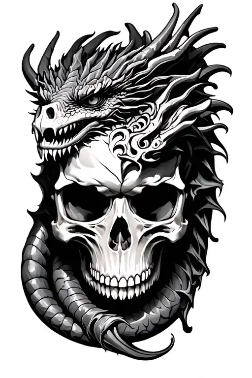Skull And Dragons