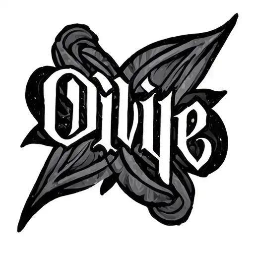 Camille Olivia Ambigram