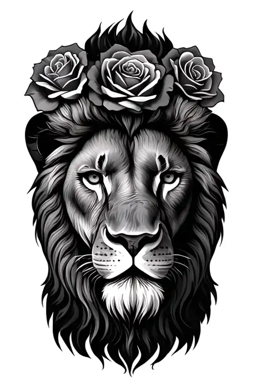 Lion Head Money Roses