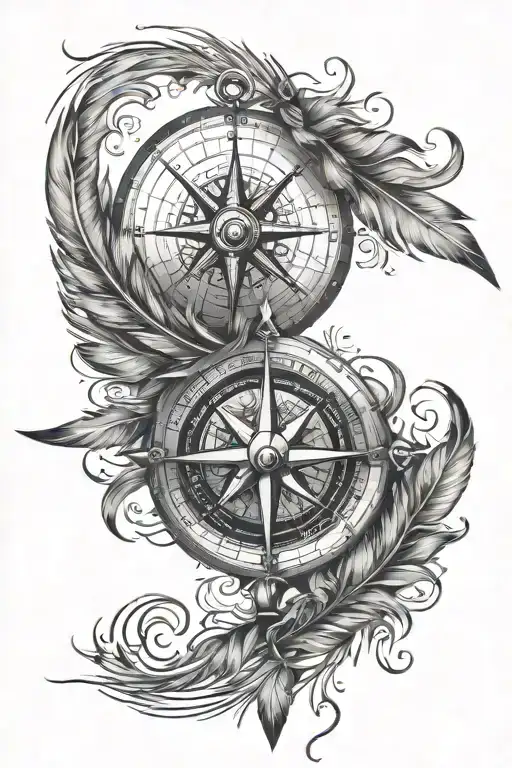 Compass Feather Transforming