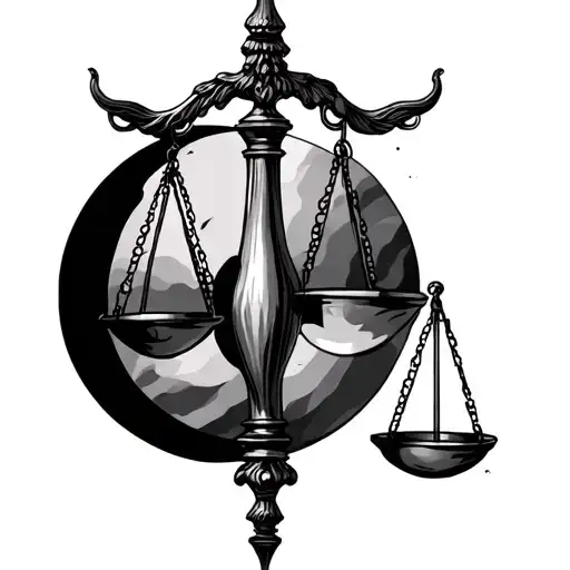 Libra Scale Balanced