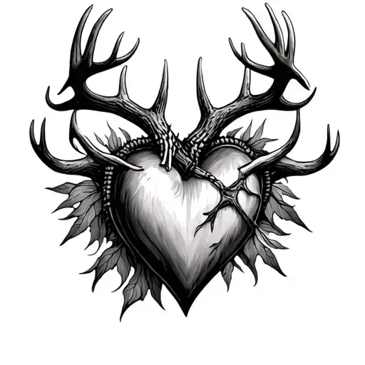 Antler Heart