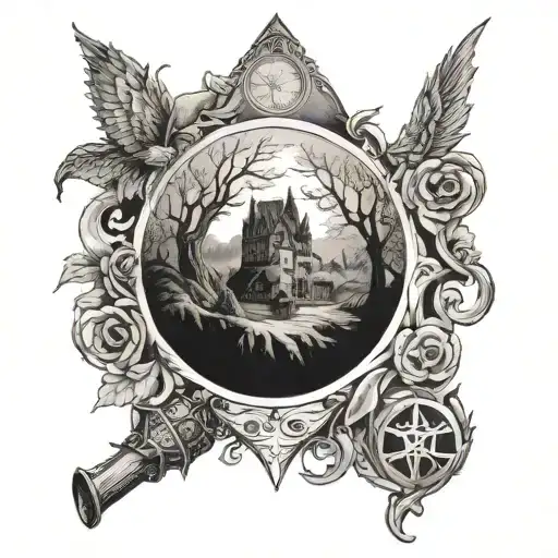 Lord Of The Rings And Harry Potter Inspired