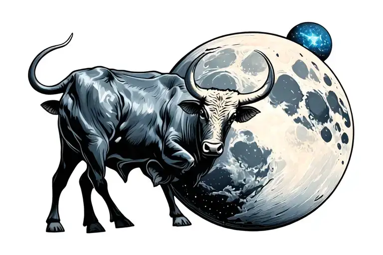 Bull Moon Travel Petit Prince Planet