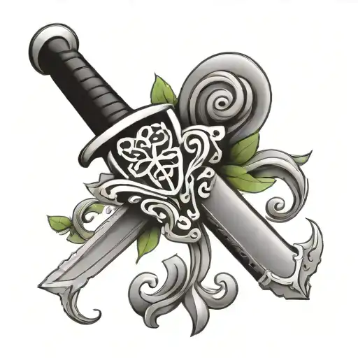 Irish Sword And Clover