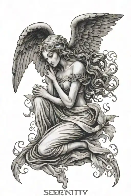 Serenity Prayer Angel