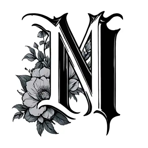 Initial Letter L M N