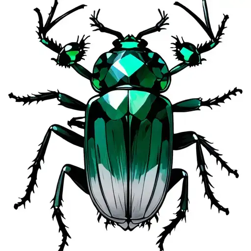 Emerald Jewel Beetle
