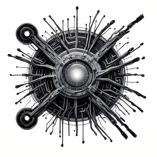 Circuitry Connecting To Veins Connecting To Fusion Energy