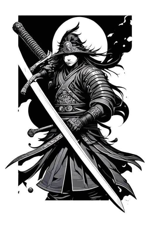 Samurai Warrior Sword Sakura