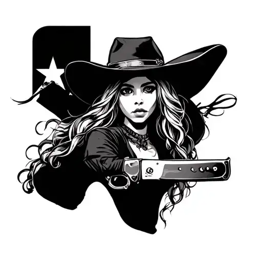 Texas Knife Girl