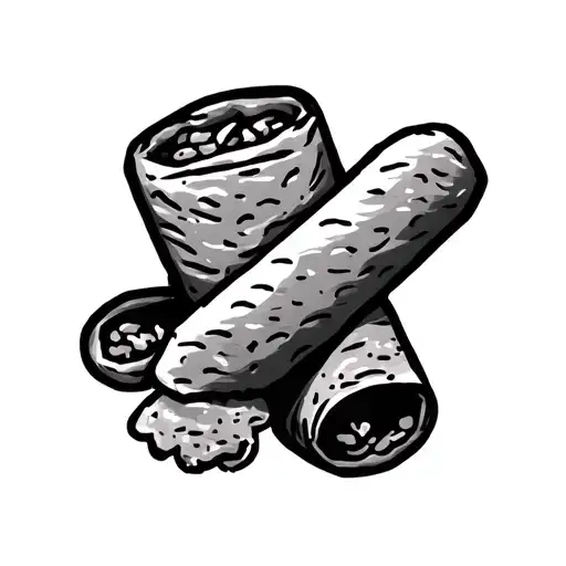 Burrito Stick Figure