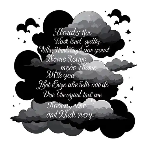 444 Numbers Clouds Bible Verse